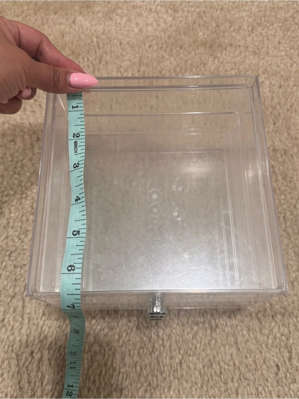 Clear 3-Drawer Acrylic Organizer -